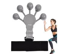 Esercitatore per dita, rinforzante per dita | Fasce resistenti all'impugnatura,Esercitatore per professionale regolabile a 6 livelli resistenti per esercizi di chitarra, assistenza fitness, allen