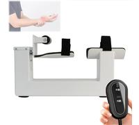 Esercitatore per l'articolazione del gomito - Attrezzatura elettrica per esercizi degli arti superiori con righello per l'allenamento dell'angolo visivo e 2 modalità di allenamento per la rigidità d