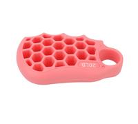 Esercitatore per le dita in silicone rosa, trainer di forza, 20LB, elastico morbido