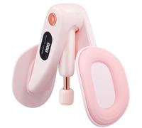 Esercitatore per pavimento pelvico multifunzionale con contatore elettronico, resistenza regolabile 7-15kg, allenatore per cosce per uomo e donna, attrezzatura fitness compatta per casa e ufficio