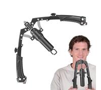 Esercitatore toracico da uomo, espansore per la schiena in palestra a casa, 10-199,6 kg, regolabile, per rafforzare la parte superiore del corpo, ruota addominale per spalle, avambracci, petto per