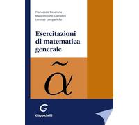 Esercitazioni di matematica generale