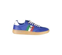 Esercito 1659 Blue Leather Men Sneaker - EU43/US10
