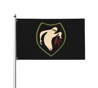 Esercito Fantasma Seconda Guerra Mondiale Banner Vintage Bandiera Da Cortile Deluxe Bandiera Da Giardino Per Esterni Interni Casa 90X150Cm