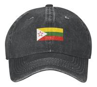 Esercito Nazionale dello Stato Shan Donna Uomini Cappello da Sole Cotone Cappelli da papà Regolabile Tappo Sportivo Berretto da Baseball per Viaggi Golf All'Aperto