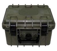 Esercito Plastica Transportbox All' Case Impermeabile 26,7 x 23,9 x17,6 CM Oliv