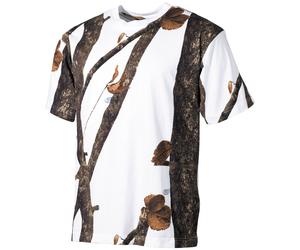 Esercito Tattica Caccia Trapper T-Shirt Di Cotone 100% Inverno Hunter Camouflage