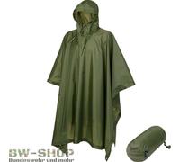 ESERCITO TEDESCO PONCHO US PONCHO ANTIPIOGGIA RIPSTOP ARMY BW PROTEZIONE...