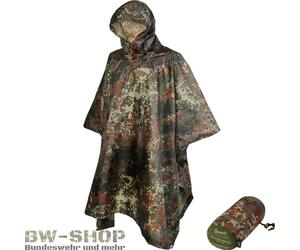 ESERCITO TEDESCO PONCHO US PONCHO ANTIPIOGGIA RIPSTOP ARMY BW PROTEZIONE DALL...