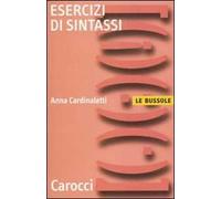 Esercizi di sintassi