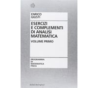 Esercizi e complementi di analisi matematica (Vol. 1) [Paperback] [Jun 17, 1991]