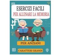 esercizi facili per allenare la memoria per anziani con caratteri grandi