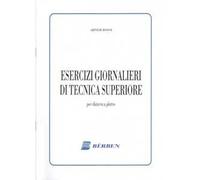 Esercizi giornalieri di tecnica superiore. Per chitarra a plettro. Spartito. Metodo