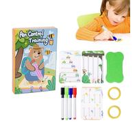 Esercizi per la scrittura a mano per bambini, per il controllo della penna, per bambini di età compresa tra 3 e 5 anni