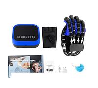 Esercizi per le mani Guanti da massaggio intelligenti Ictus Emiplegia Riabilitazione Mano Funzione Robot Guanti Riabilitazione Allenamento Guanto Cura delle Stecche per le dita(Blue right Size XL)