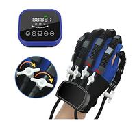 Esercizi per le mani Guanti for la riabilitazione del robot Stroke Hemiplegia Training Equipment Hand Home Funzione pneumatica Finger Board meccanico al dito Stecche per le dita(Left gloves XL)