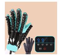 Esercizi per le mani Guanto for robot riabilitativo for pazienti con emiplegia da ictus con massaggio a impulsi a bassa frequenza e funzione di massaggio con impacchi caldi Stecche per le dita(Left ha