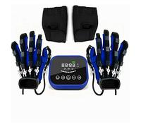 Esercizi per le mani Ictus Wireless Mirroring Riabilitazione Robot Guanti Emiplegia Infarto cerebrale Attrezzatura for l'allenamento Esercitatore for le Stecche per le dita(Blue Two Hands,L)