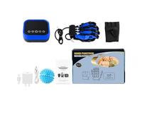 Esercizi per le mani Pazienti Ictus Emiplegia Riabilitazione Robot Guanto Dispositivo di riabilitazione della mano for il recupero della funzione della mano Finger Trainer Stecche per le dita(Right,XL