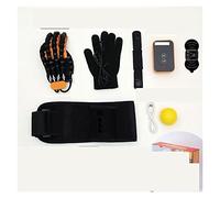 Esercizi per le mani Supporto Impulso a bassa frequenza Massaggio Riabilitazione Robot Guanti Ictus Emiplegia Infarto cerebrale Allenamento Chirurgia Recupero Stecche per le dita(Left hand-XL)