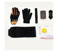 Esercizi per le mani Supporto Impulso a bassa frequenza Massaggio Riabilitazione Robot Guanti Ictus Emiplegia Infarto cerebrale Allenamento Chirurgia Recupero Stecche per le dita(Right hand-XL)
