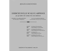 Esercizi sulle scale e arpeggi. Partitura