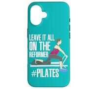 Esercizio a basso impatto Lascia tutto sul Reformer Pilates Custodia per iPhone 16