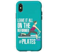 Esercizio a basso impatto Lascia tutto sul Reformer Pilates Custodia per iPhone X/XS