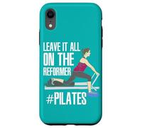 Esercizio a basso impatto Lascia tutto sul Reformer Pilates Custodia per iPhone XR