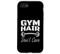Esercizio di allenamento in palestra Divertente Fitness Palestra Capelli Custodia per iPhone SE (2020) / 7/8