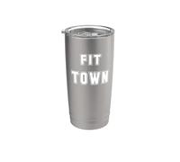 Esercizio Fit Town Bicchiere termico in acciaio inox doppia parete