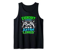 Esercizio? I Thought You Said Extra Lives Funny Gaming Canotta