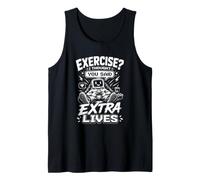 Esercizio? I Thought You Said Extra Lives Funny Gaming Canotta