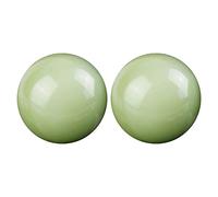 Esercizio Mano, Palline Esercizio Mani per alleviare lo Stress Salute Cina, 2pcs Baoding Marmo Confortevole Al Tocco Per Esercizio Anno