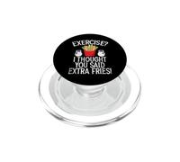 Esercizio pensavo avessi detto extra Fries Personal Trainer PopSockets PopGrip per MagSafe