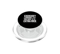 Esercizio? Pensavo che avessi detto riso extra PopSockets PopGrip per MagSafe