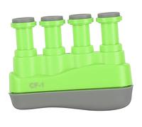 Esercizio per rafforzare le dita ed esercitare la presa della mano |5 - Lb Trigger Training per chitarra/pianoforte/strumenti a corda |Trainer ergonomico per dita in silicone per (Green)