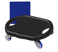 Esercizio Roller Board - Ruota addominale, design non scivoloso | Allenatore di nucleare silenzioso con mat per allenamento di tutto il corpo, perdita di grasso, palestra, ufficio, routine