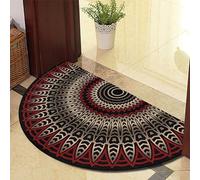 Eseriallen Tappeto Tappeti Zerbino Zerbini Tappetino Ingresso Interno Da Stuoie Per Entrata Casa Black Gold Luxury F (24) 50cm X 80cm