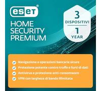 Eset 2017 Smart Security Premium 1 anno 3 dispositivi al dettaglio