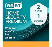 ESET HOME Security Premium 2026 | 1 Device | 2 Years | Antivirus, Firewall, VPN, Safe Banking, Safe Browsing, Webcam Protection, Secure Data, ESET Folder Guard | Activation Code by Post