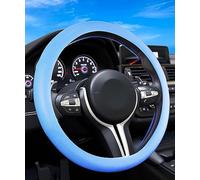 Esewalas - Coprivolante in silicone, morbido e inodore, universale, 33-38 cm, colore: blu