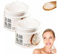 Esfoliante di Riso per Pulire la Pelle, Gel Esfoliante Delicato al Riso, Esfoliante Viso in Polvere di Riso, Pulizia Profonda e Luminosa, Adatto a tutti i tipi di pelle