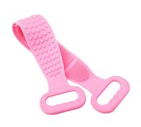 Esfoliante in silicone tirare indietro scrubber lungo bagno spazzola per