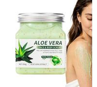 Esfoliante per il corpo da donna, 350 g, crema detergente idratante levigante, esfoliante per piedi, per viso e corpo per rimuovere le cellule morte della pelle, per la doccia quotidiana e il bagno