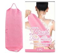 esfoliante per il corpo - Detergente per il bagno extra lungo, per la doccia su entrambi i lati con anelli, delicato ed | Cura personale semplice con una buona gamma per donne, uo