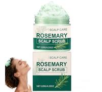Esfoliazione del cuoio capelluto rosmarino, esfoliazione profonda e nutriente del cuoio capelluto per la rimozione delicata di forfora e depositi, cura del cuoio capelluto che regola l'olio, sostiene