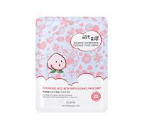 esfolio - Pure Skin Essence Mask Sheet - 25ml*1pc - Hyaluronic Acid With Peach