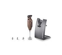 ESGE, bacchetta magica 91022 Design Edition Noce - Frullatore ad immersione, Frullatore ad immersione, motore elettrico AC a 2 livelli, 17.000 giri/min