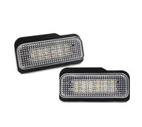 Eshgtuo Lampada Targa Per Benz W211 S211 S203 Per Classe Per CLS W219 Classe SLK R171 Canbus Numero Di Licenza LED Luce Targa 2 Pezzi Auto numero targa luce